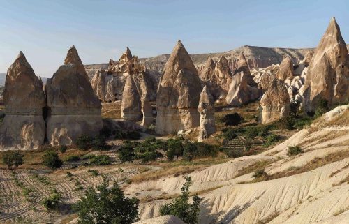 FAIRY CHIMNEYS Cappadocia, in central Turkey is home to some unusual rock formations known as the &l