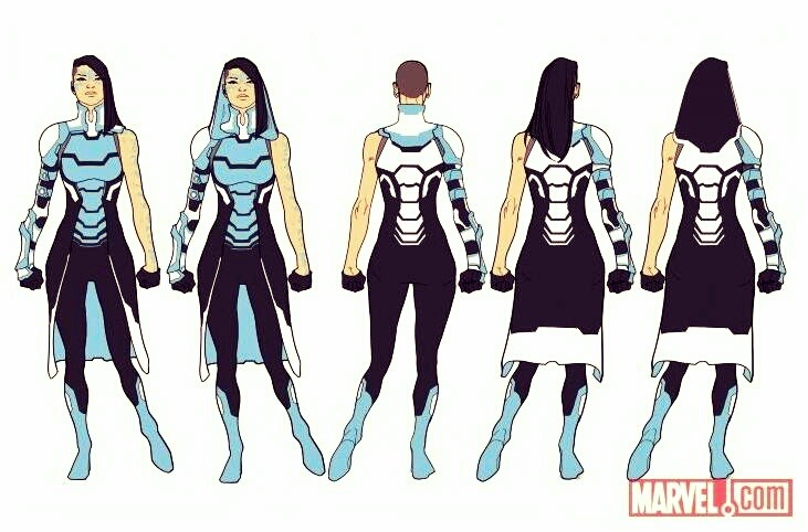 marvelwomenofcolor:  Iso’s new costume debuted in Uncanny Inhumans 
