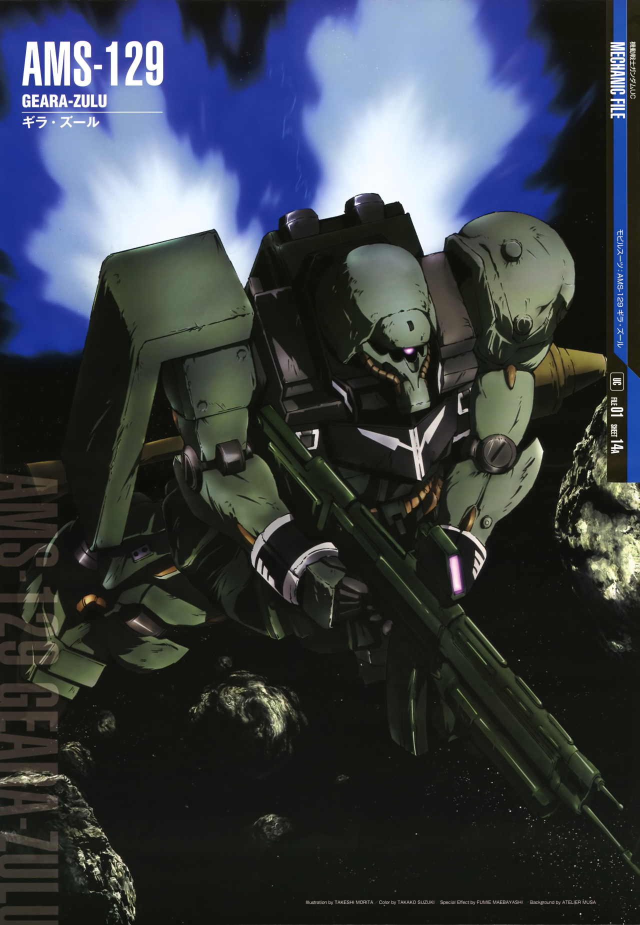 taimaishiu:  Collected from various issues of The Official Gundam Perfect File 