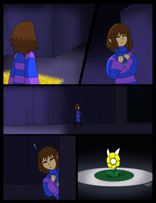 metakazkz: New pages for today and enter abysstale Flowey.PreviousNext Abysstale Frisk and Flowey (m