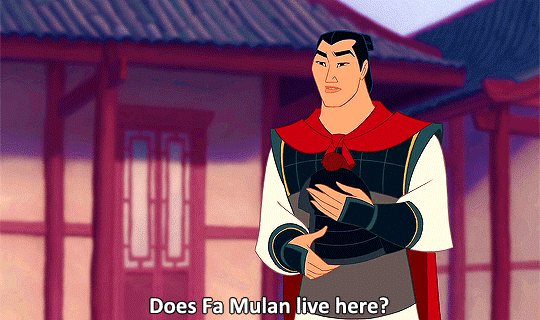 movie-gifs:    Mulan (1998) dir. Tony Bancroft &amp; Barry Cook  