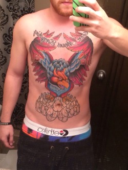 1337tattoos:  My Phoenix! One session left to go!submitted by http://andtheherowilldrown-.tumblr.com