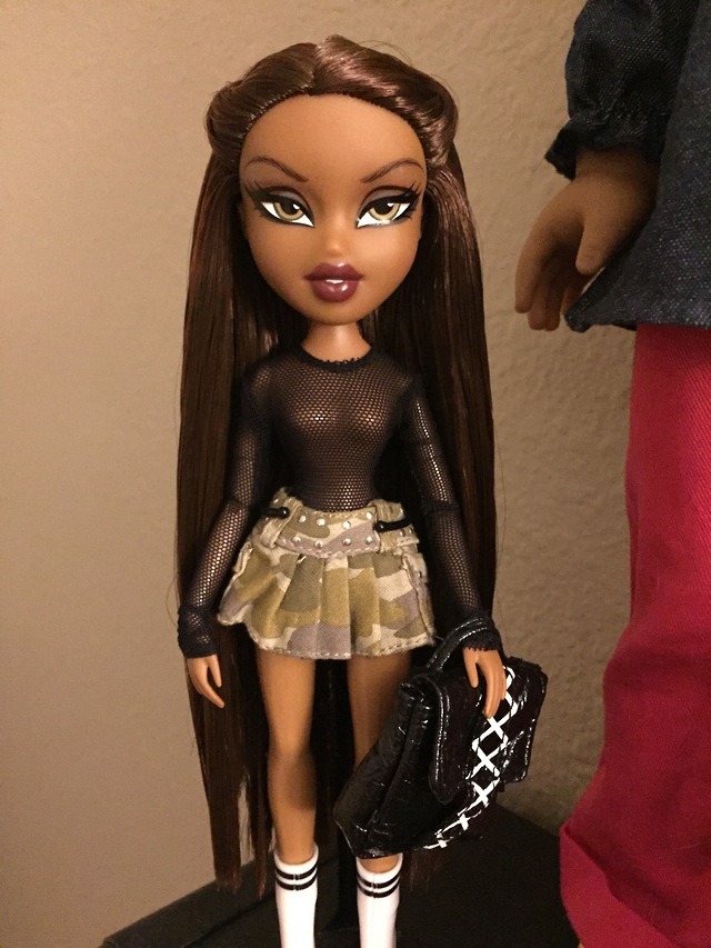 dripped in louis bratz doll  Black bratz doll, Bratz doll, Bratz doll  makeup