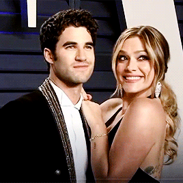 princedarrencriss: Darren and Mia at the Vanity Fair scar Party (February 24 2019)