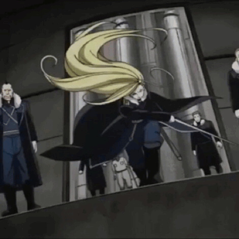 ice-block:  Riza hawkeye And Oliver Armstrong 