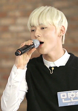 yeoboseyos:  160216 Park Sohyun Idol TV // Minhyun