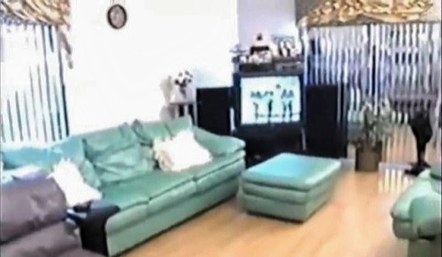 | Chris and Selena’s living room |