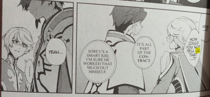 Tales of Zestiria Doujinshi Comic Sorey x Mikleo Two as One SOUND:0