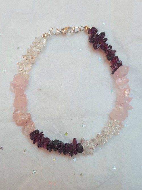 I’ve opened my Etsy at last and the LGBT+ gemstone bracelets are finally up and on sale here~ 