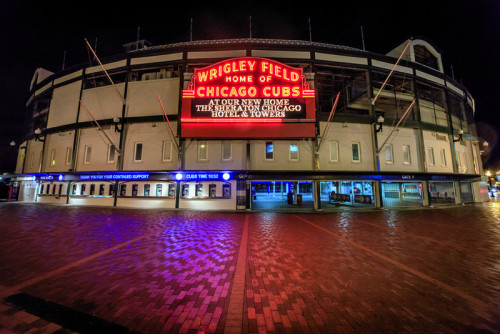 thetomharrison:   Wrigley Field Marquee, Chicago, IL 