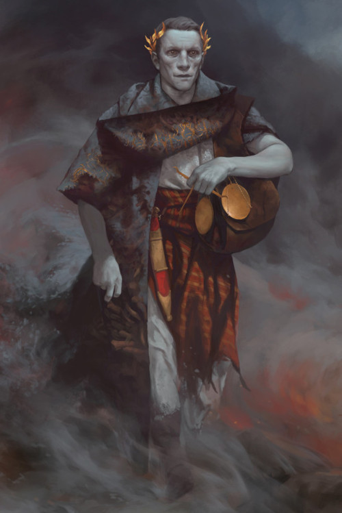 we-are-rogue:  Apocalypse riders  by  Stepan Alekseev Only marginally relevant (it’s… fantasy, right?), but this is INCREDIBLE and I’ve been staring at it for half an hour, I HAD to post it.  From left to right: Famine,  Pestilence, Death, War.