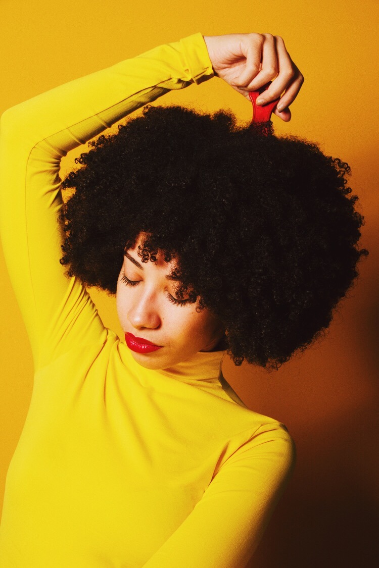 brown-princess:  bivibananas:  “Vibrantly Proud” Shot/Styled by: @dvn1b . Model: