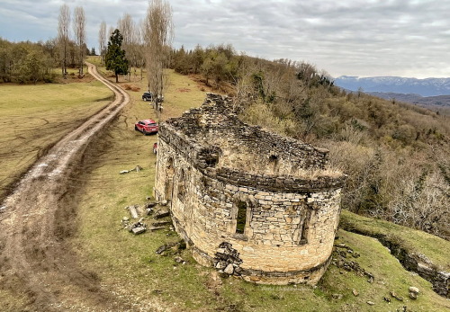 X century cathedral in Bedia, Abkhazia