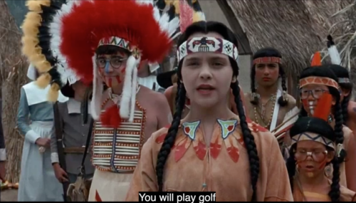 um-ithinksomebodyjust: Favorite Wednesday Addams moments 3/?Addams Family Values (1993)