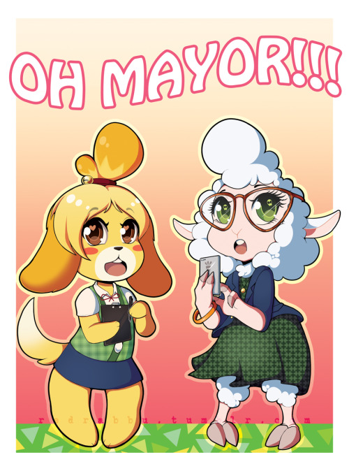 redrabbu:  IsaxBell – Secretary Agenda!! Print will be available at Fanime!   < |D’‘‘‘‘