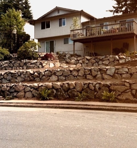 Traditional Landscape - Front YardSummer Landscaping Ideas For A Medium-sized Traditional Front Yard
