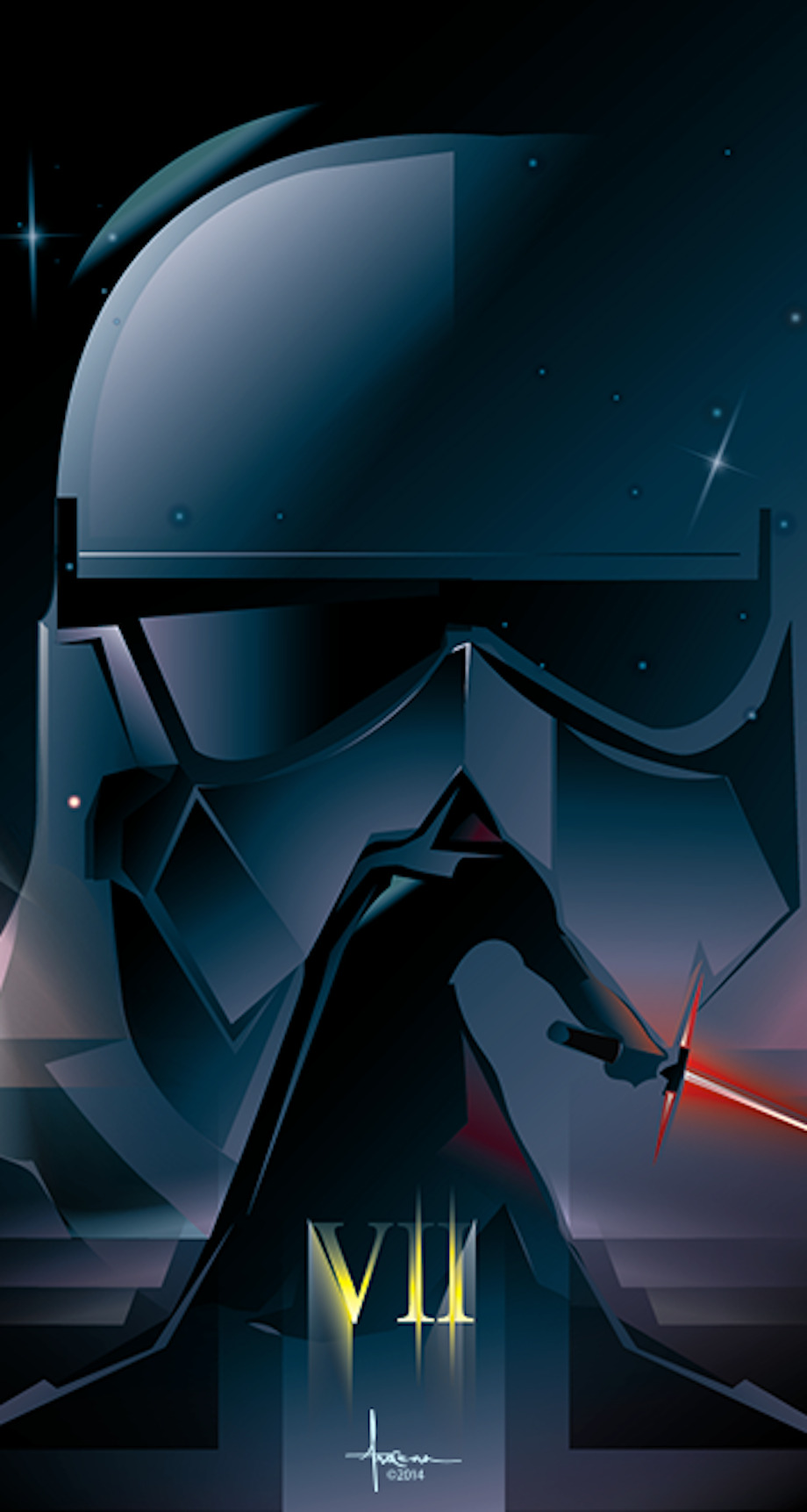 onejamtart:  Bad-Ass Star Wars Artwork Peace, JW 