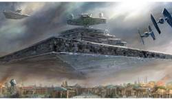 alwaysstarwars:  swimperial:  mk2501:  Star Wars - The Galactic Empire - Star Destroyers.  *Hums Imperial March*  So pretty 