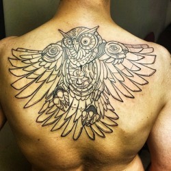 fuckyeahtattoos:  Got this on thursday Oct. 9th. it was probably the most painful tattoo experience i’ve ever had. However, it’s absolutely beautiful and I’m getting it colored in on the 28th. My artist is Justen Cortese found on instagram @justtatts510.