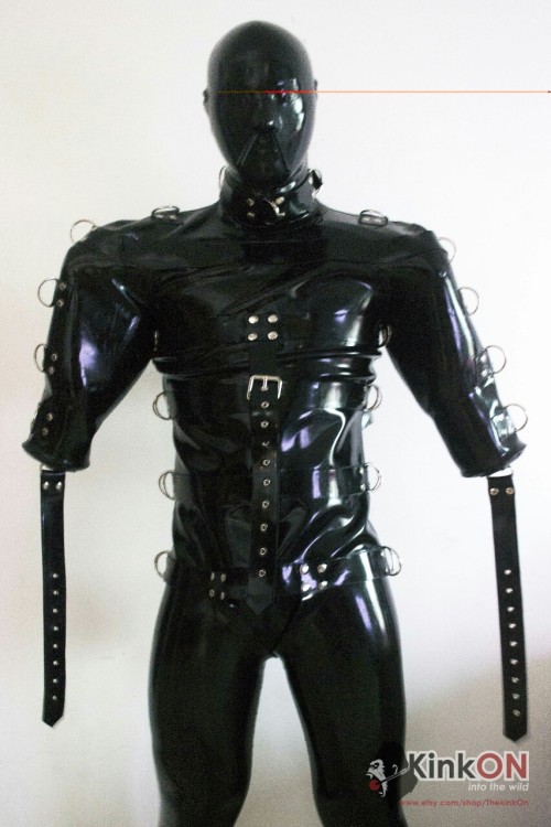 thekinkon:  This is something you won’t find anywhere else…  Our brand new bender straitjacket is available from today at www.etsy.com/shop/TheKinkON  take your slave to a whole new level¡ into the wild  