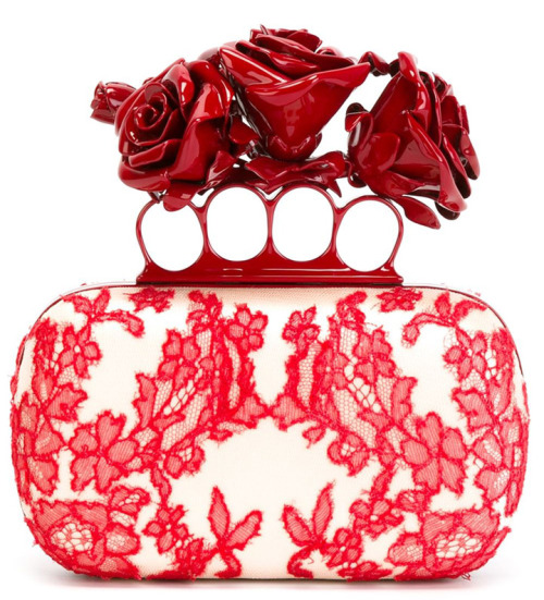 Alexander McQueen - the clutch bag.