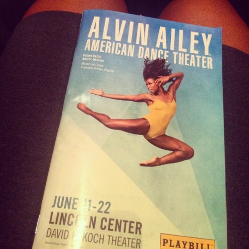 Alvin Ailey American Dance Troup! #lincolncenter #theater #dance #instagood #nyc