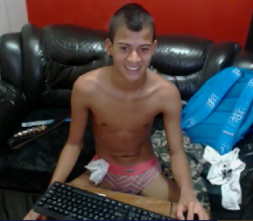 New Webcam model Jake R is a sexy young Latin twink boy who loves to get off on his