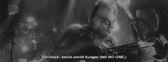 13thdctor:  that moment when I have the same priorities as the grinch.