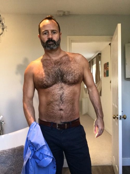 daddysbottom:  {This is a continuation of this story}I was in the bathroom once more when he got home. He volunteered to drive Mike this morning back to the hotel that he was staying. Mike was the guy we brought home with us last night. I thought I was