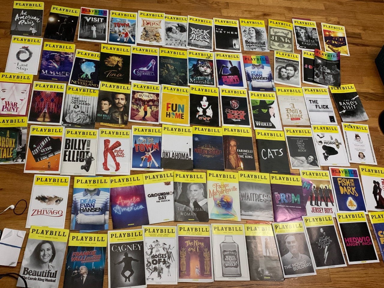 Current And Past Playbills For Sale Current And Past Playbills For Sale