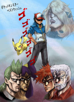 thatsamoanguy:Ash Ketchum’s Bizarre Adventure