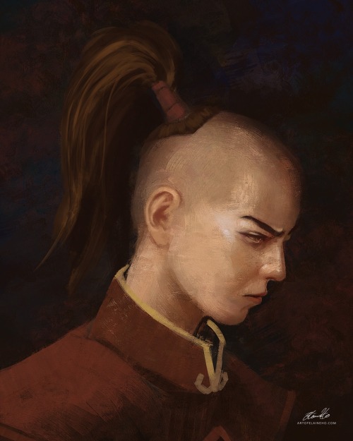 artofelaineho:Zuko! Imagined this duology as royal portraits of Azula and Zuko. Royal portraits al