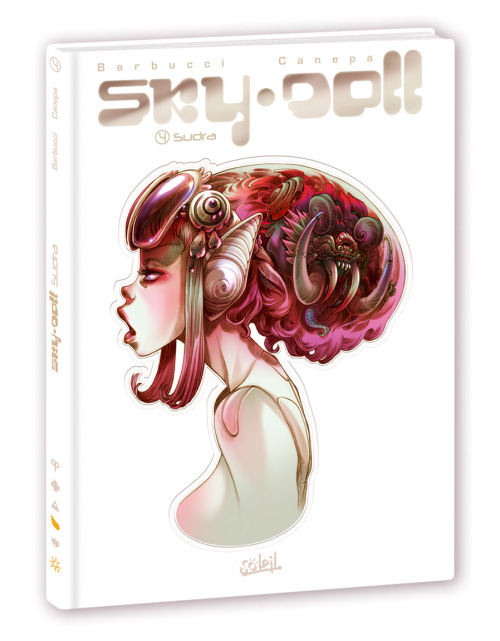 &ldquo;SKY DOLL book#4 / Black &amp; White version !On sale very soon!I&rsquo;m happy ! ©Art by Barb