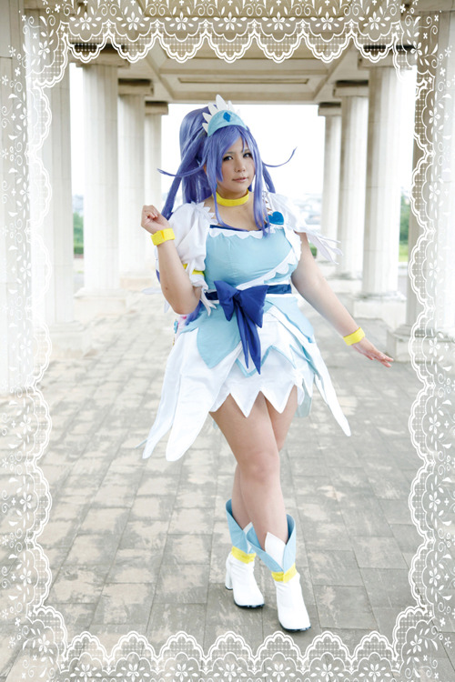 cosplayjapanesegirlidols: Dokodoki Precure - Cure Diamond (C84) (Happy Love Diamond) [Maryou] 3-1 你看