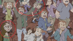 mr-radical:  cameos from dipper and mabel from gravity falls, and connie from steven universe, in little witch academia 2