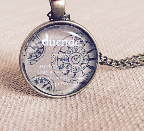 wordsnquotes:wordsnquotes:Beautiful Untranslatable Words Inside Nostalgic Necklaces London-based bou