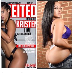 Check Out @Conceitedmagazine And Its June/July. Issue Featuring A Hot Layout Of Kay