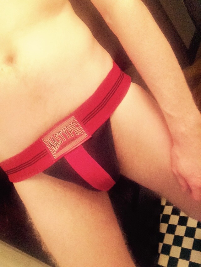 gingerstrap:Monday. Red and black. Nasty Pig.   #me #self   Kik: gingerstrap   18+