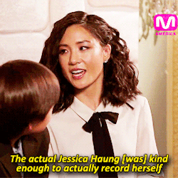 juliyeahh:bravefoundry:Interviewer: Can we hear a little bit of [the Jessica Huang accent] right now?Constance Wu: No! [No?] Yeah, it’s not a party trick.  Amazing.