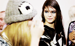 zainmalikstan-blog:  Backstage at Giles with Cara Delevingne, Kendall Jenner &amp;