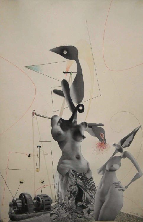 magictransistor:  Andrew Racz, Untitled (Collage, porn pictures