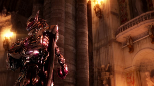 arquemesta:  Saint Seiya Legend of Sanctuary Scorpio Milo 1280x720 pics   She was the best part of the movie.Scorpio represent!