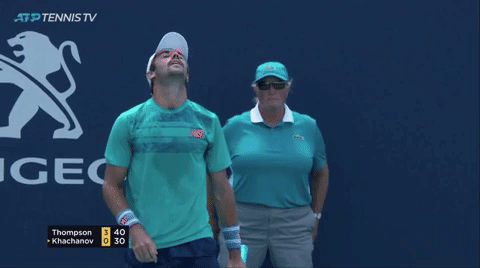 TB To Thommo’s Run In Miami 🥰💪🏻 Thompson Def. Norrie 4-6, 7-6(7-5), 6-3 Thompson Def. Khachanov