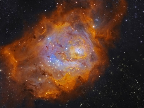 NGC 6523 Nebulosa Laguna Credits: Brett du Preez