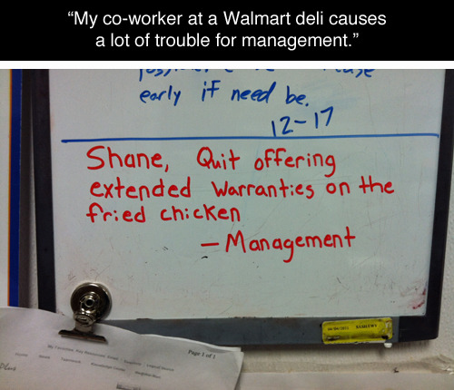 nerdsexandee:  tastefullyoffensive:  Notes from Management [ardentleprechaun]  Omg,