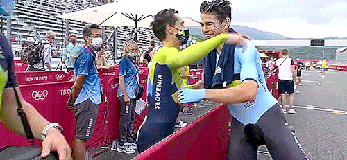 Primož Roglič & Wout Van Aert Tokyo 2020 Olympic Games  Cycling: Men’s Individual Time Trial
