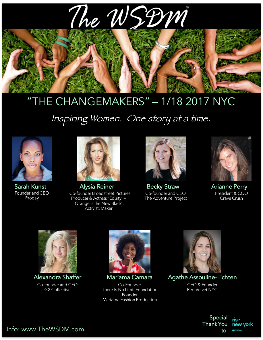 Don’t miss these AMAZING women who are creating change in their industries & the World. They will be sharing their personal journeys of self-discovery, life lessons and exciting stories of shattering their own glass ceilings on their paths to...