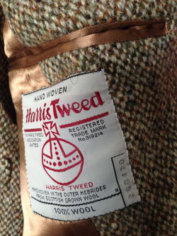 styleforumnet:  Harris tweed - one of my compatriots complains of the trend of “Harris Tweed Everything”.  This is on a jacket, so I assume that he will be less grumpy about it. 