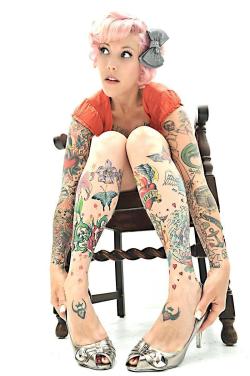 Women with tatoos