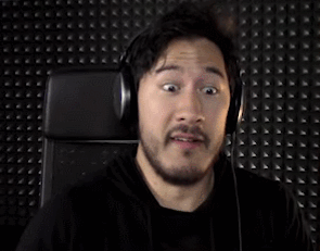 markipliergamegifs:  The jumpscares in this game actually weren’t too bad, or maybe they were just really fuckin’ loud~Bonus jumpscareHotel Remorse 